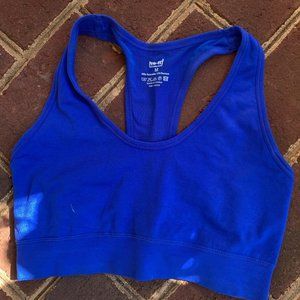 Pro-Fit Royal Blue Fancy Back Sports Bra